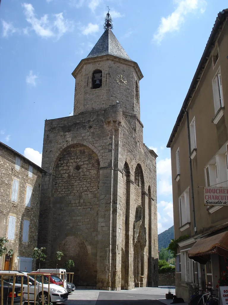 Nant (Aveyron, Fr) church.
