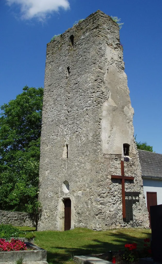 Die Kirchenruine St.Martin.