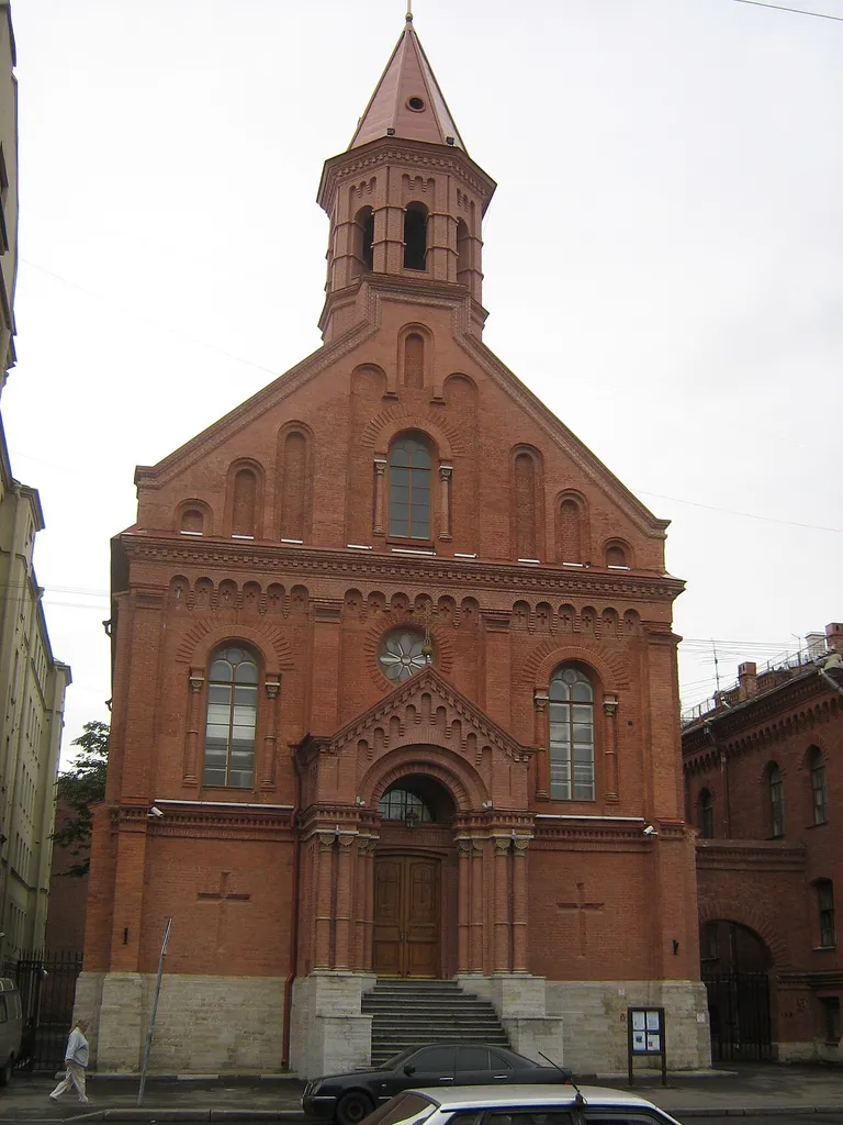 Saint Petersburg (Russia), St. John's Church.
