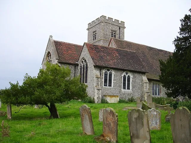 St Michael &amp; All Angels, Throwley. Throwley and its church consists of just a handful of houses some distance from the larger settlement of Throwley Forstal.