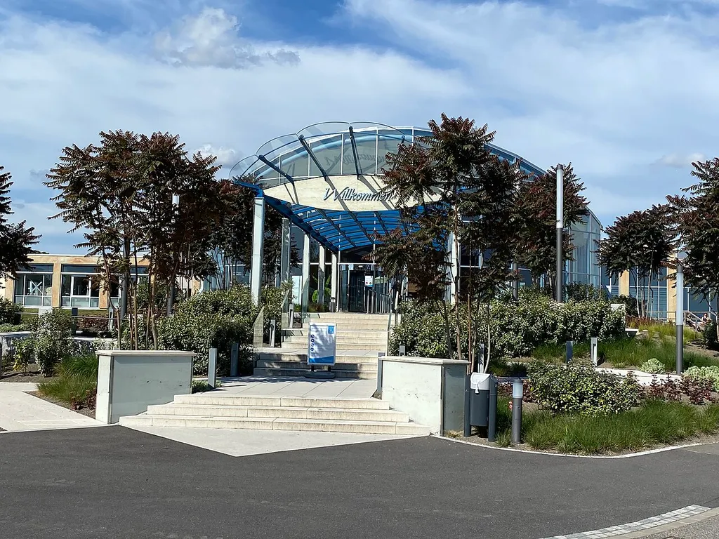 Eingangsportal zur Therme Euskirchen