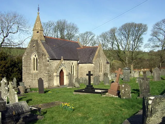 Eglwys Trewyddel/Moylgrove church A 1866 rebuilding of an earlier church which had already been renovated in the C17 and C18 according to still extant date stones. The church, which is dedicated to St Andrew, stands on high ground about half a mile outside the village.