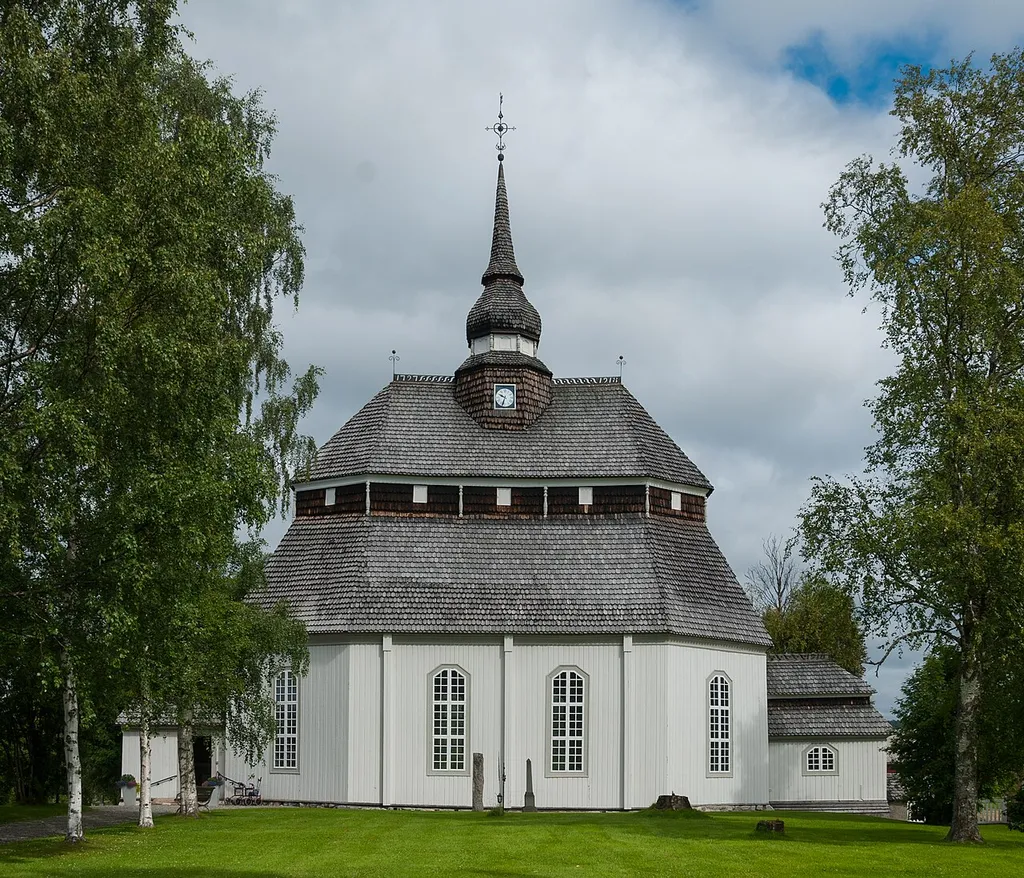 Vemdalens kyrka (church), Vemdalen, Härjedalen Municipality, Jämtland County. Church of Sweden, Diocese of Härnösand.
