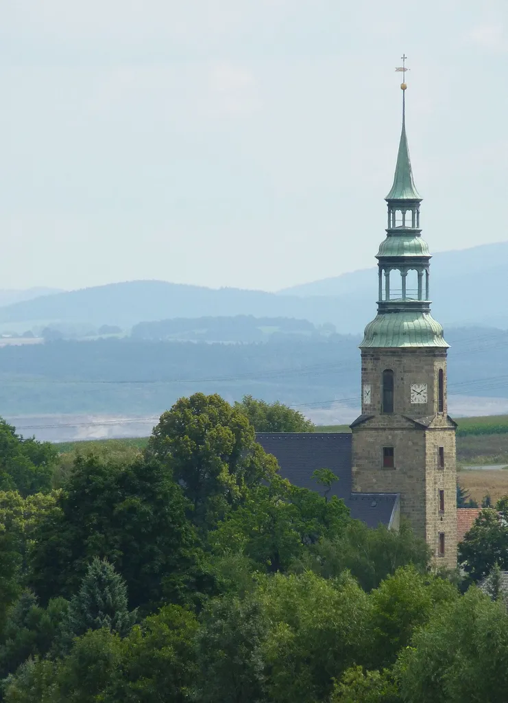 Die Kirche von Wittgendorf.