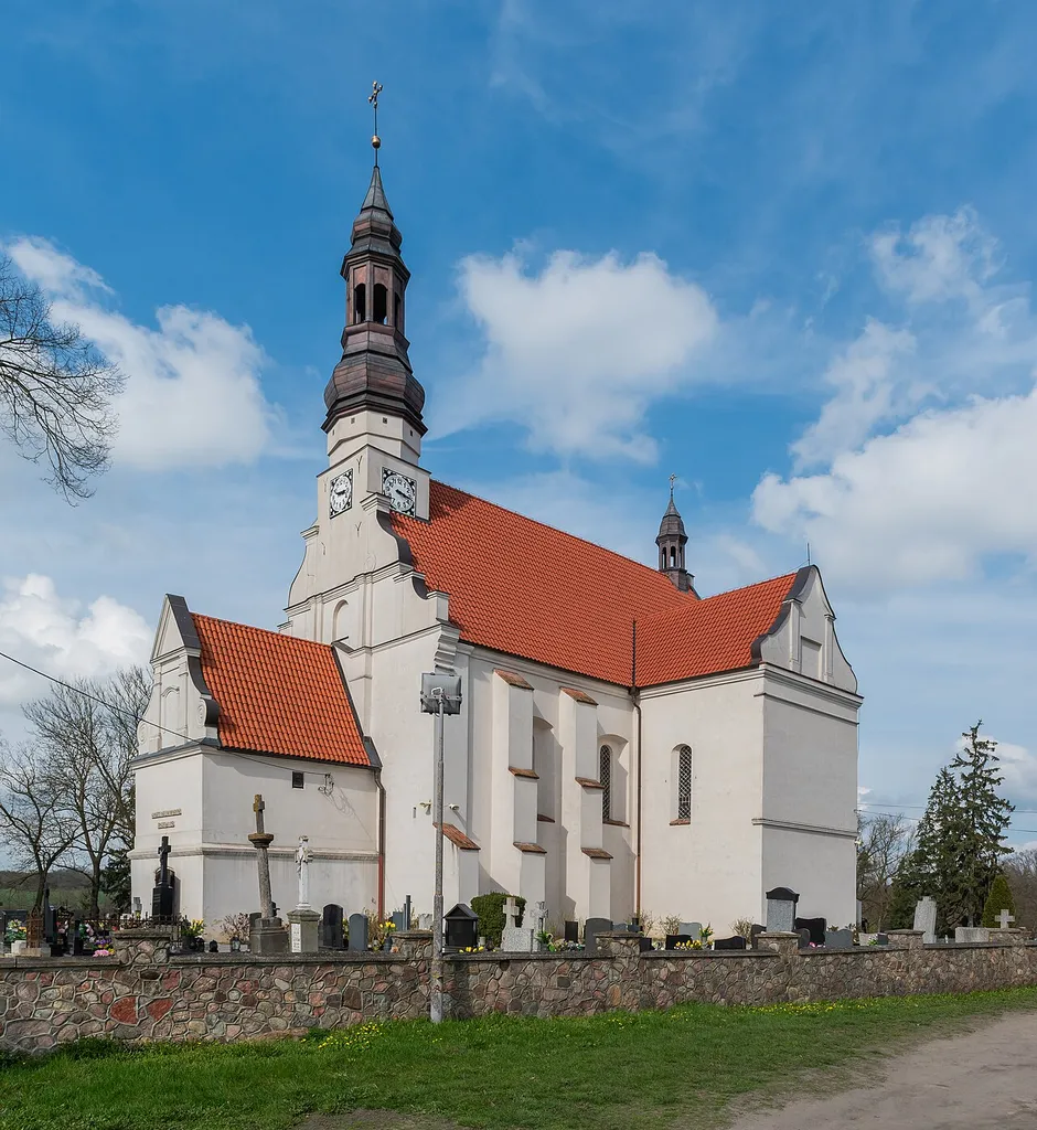Holy Trinity church in Byszewo, Kuyavian-Pomeranian Voivodeship, Poland