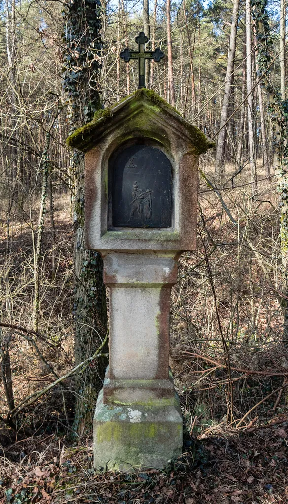 Allersberg, St. Wolfgang, Kreuzweg, Station 10, Baudenkmal, D-5-76-113-67