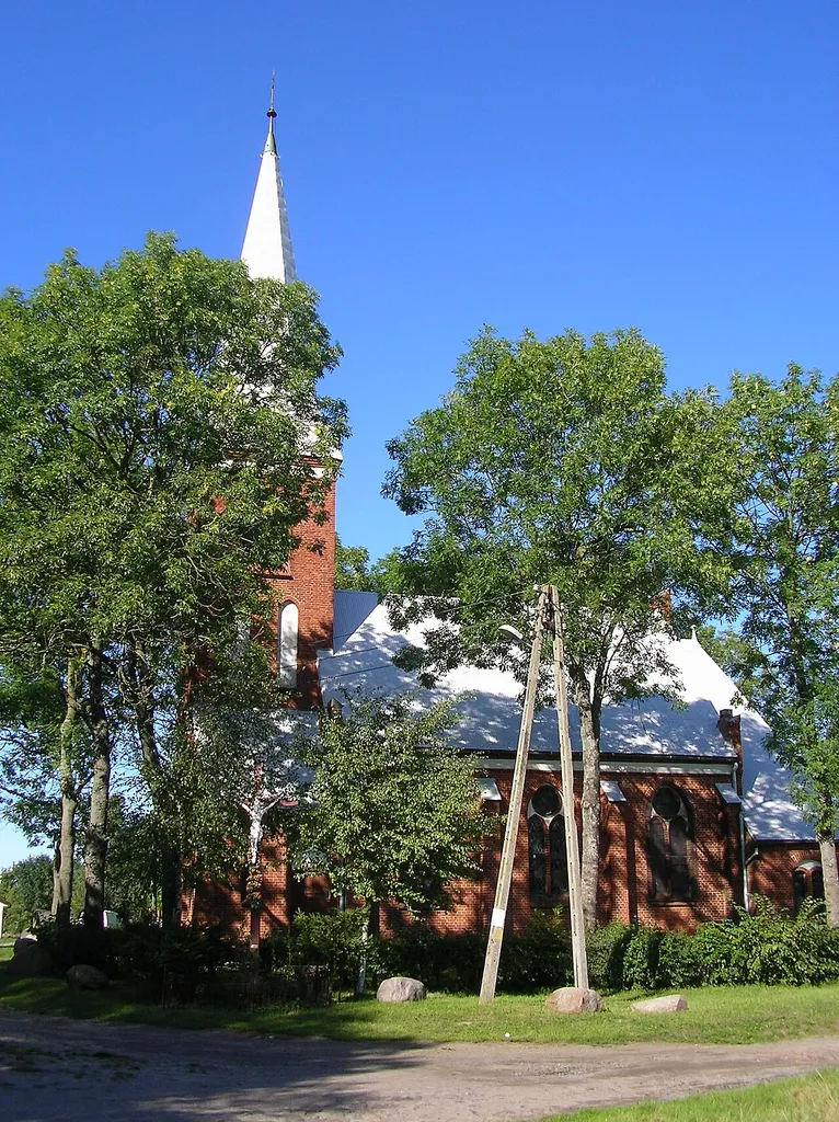 Bieczyno, Poland - Immaculate Conception church (ex protestant church)