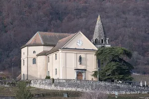 Saint-Hippolyte church and clock tower