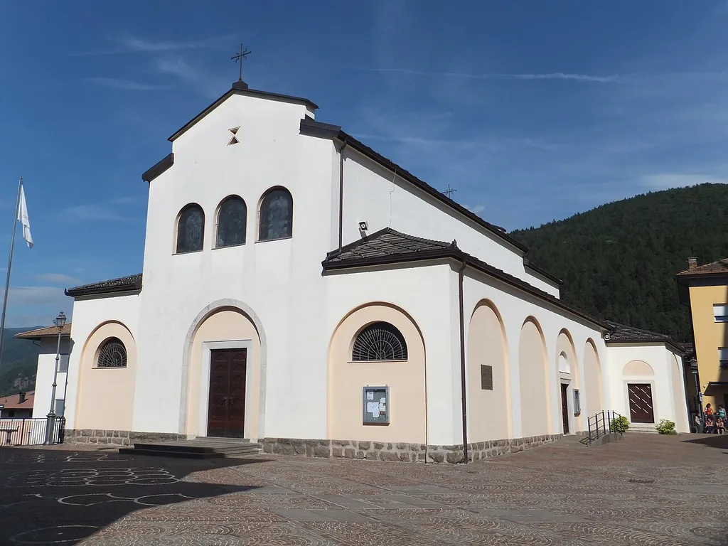 Albiano (Trentino, Italy) - New church of Saint Blaise