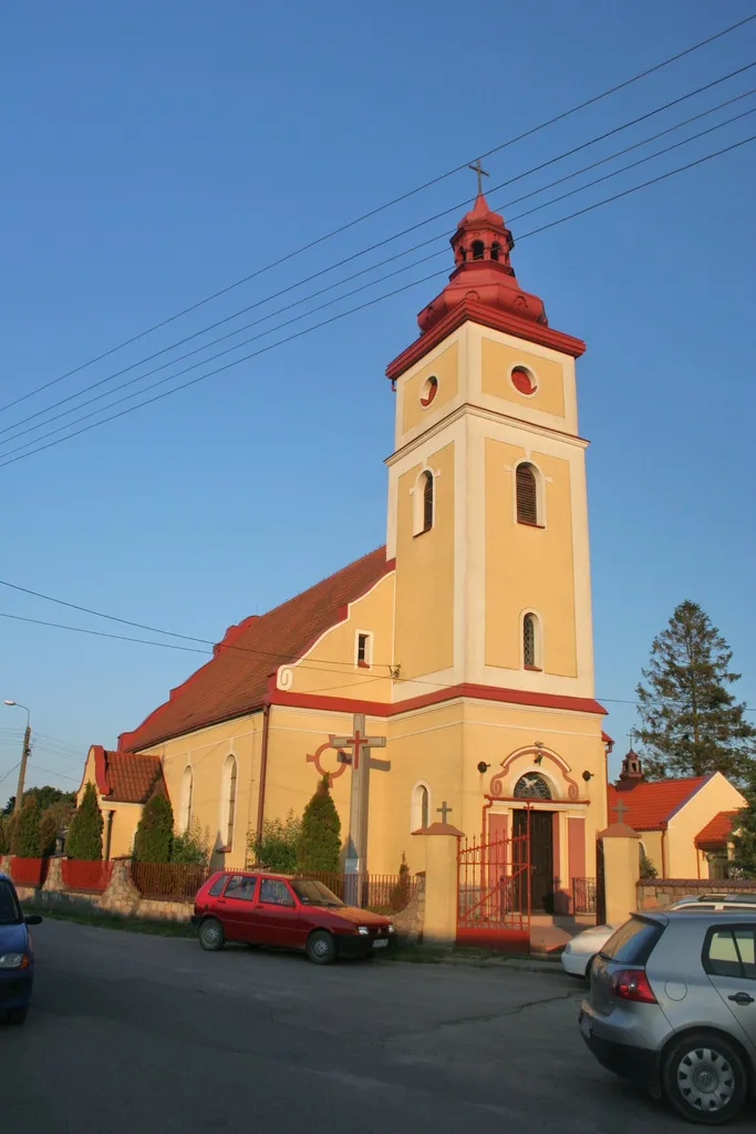 Church in Łebcz.