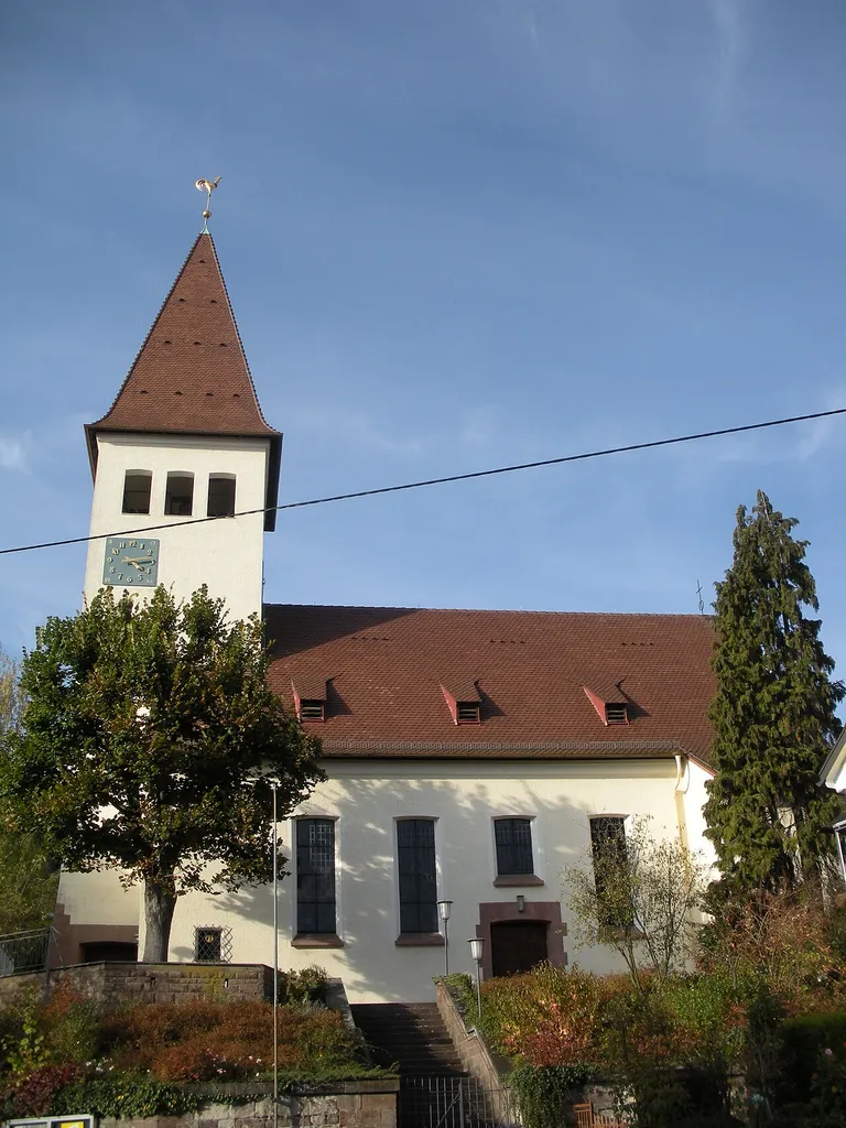 Old Protestant Church (Auferstehungskirche) in Stuttgart-Botnang