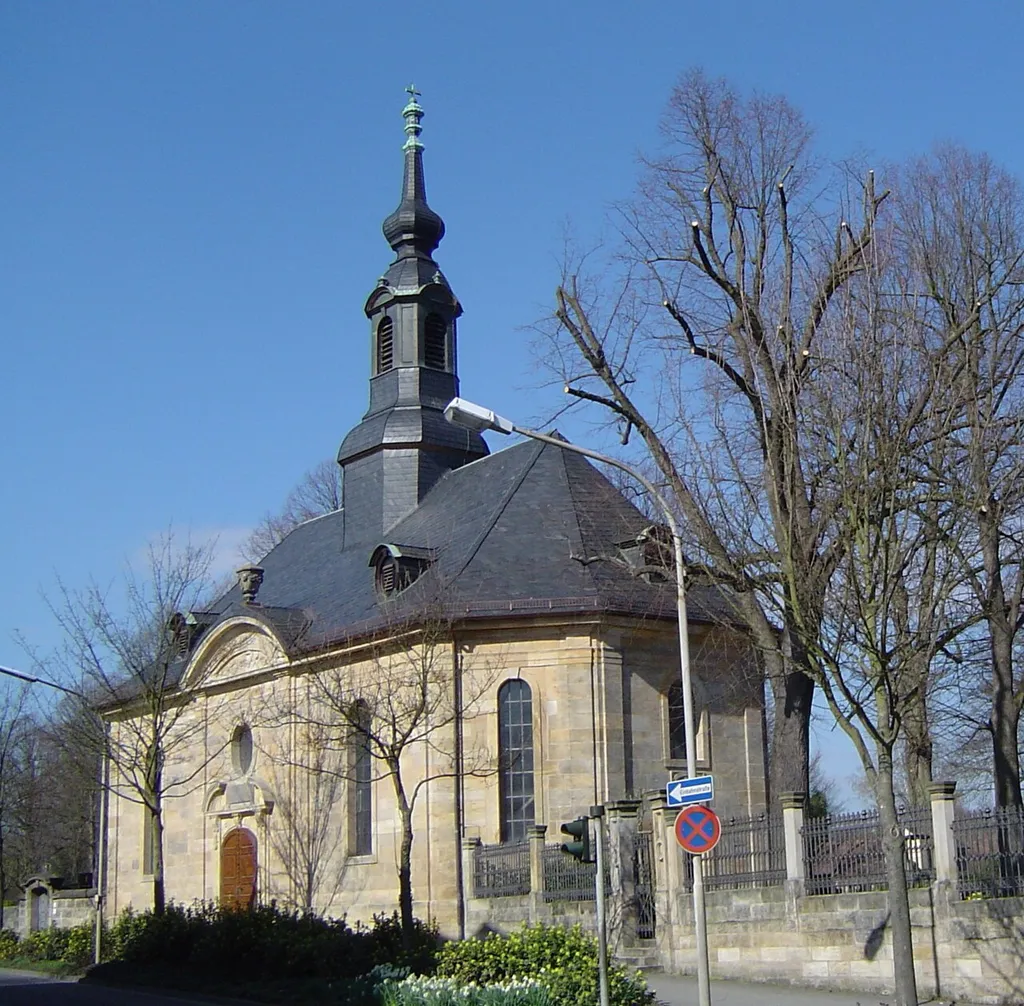 Gottesackerkirche im Stadtfriedhof Bayreuth, Erlangerstr. 40