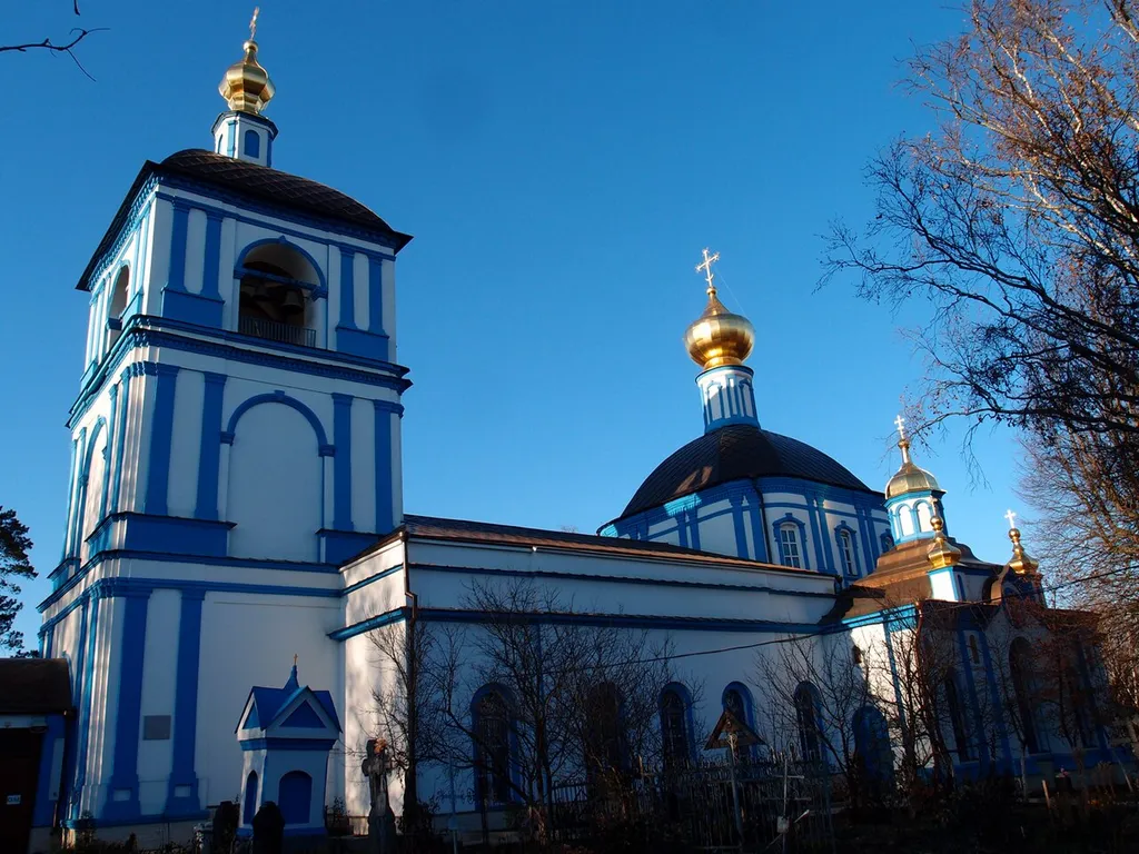Церковь Успения Пресвятой Богородицы (Москва и Московская область, Солнечногорск, село Обухово)