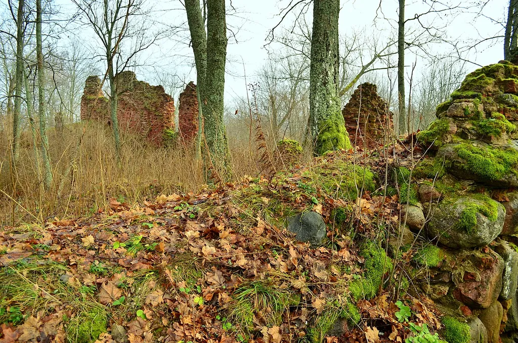 Augstroze Castle ruins