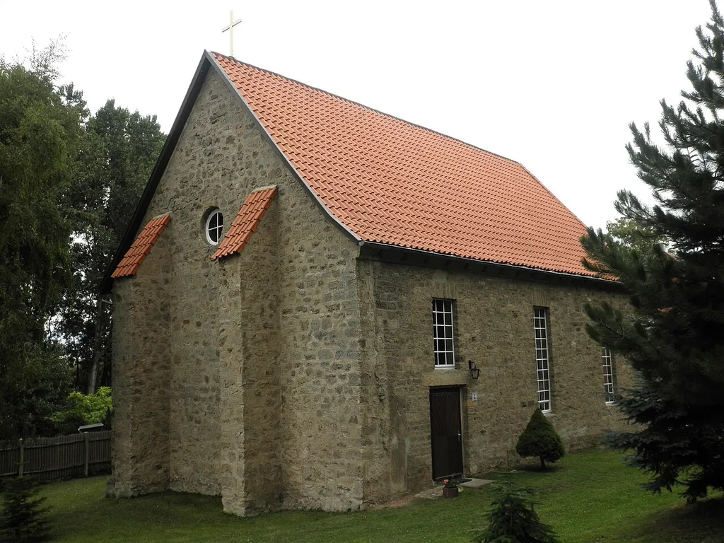 Church in Lützensömmern (Kutzleben) in Thuringia