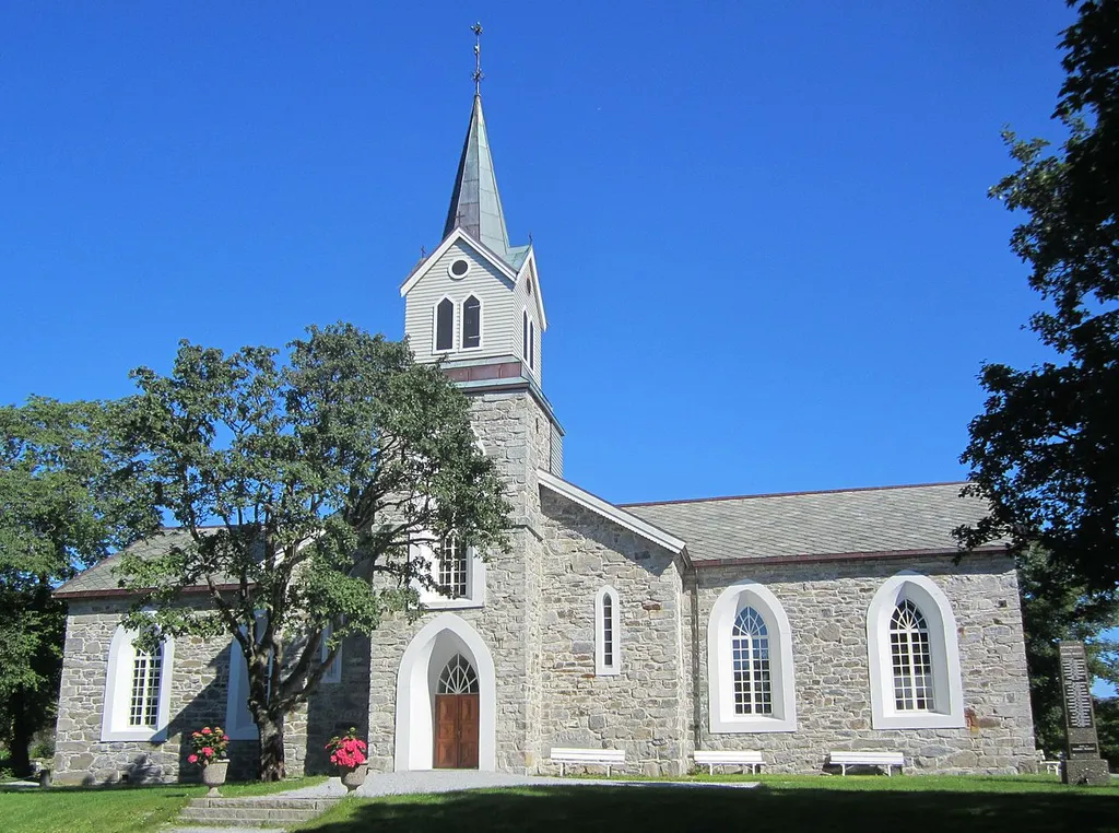 Brønnøy Church in municipality Brønnøy, Norway