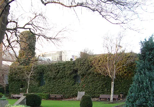 Photograph of St. Kevins church in St. Kevin's Park, Dublin Ireland. Taken by me on December 12 2008.
