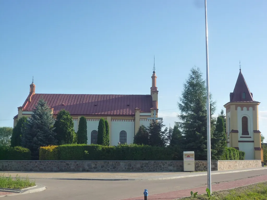 Parish church of the Assumption of the Virgin Mary, Waniewo, Poland