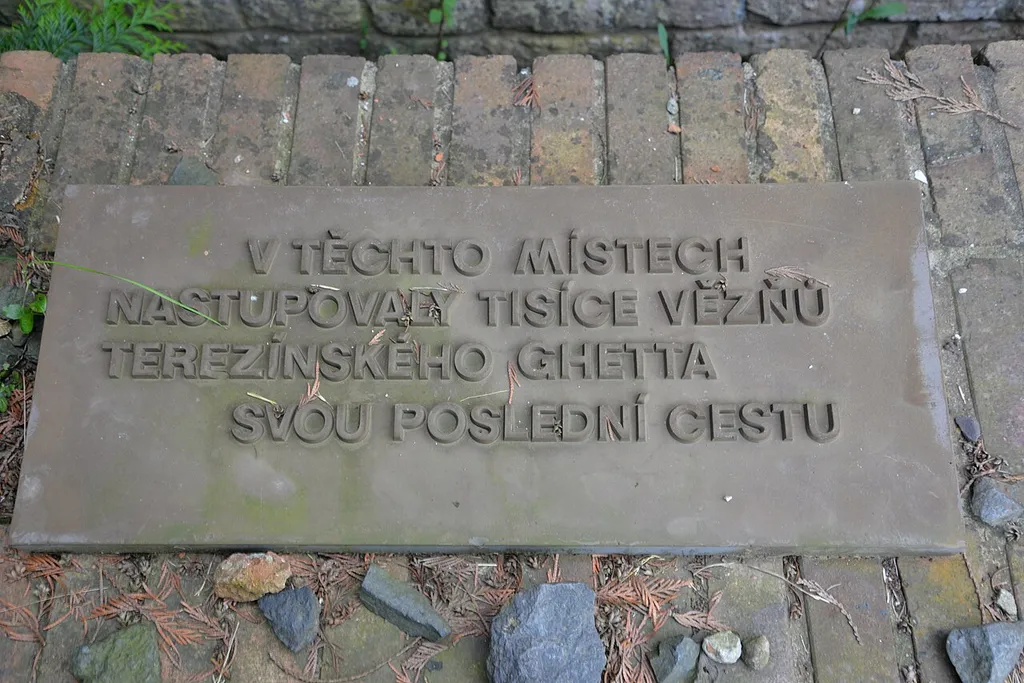 memorial in Terezín, Litoměřice District