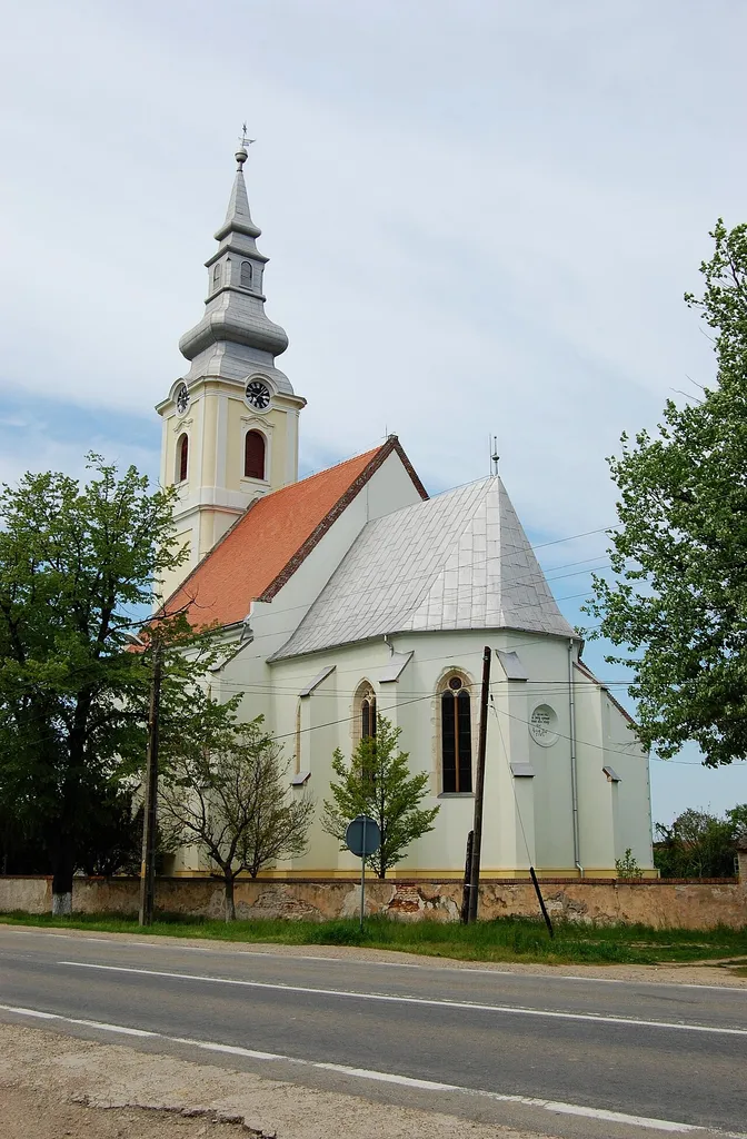 Calvinist church in Mezőtelegd/Tileagd, Romania