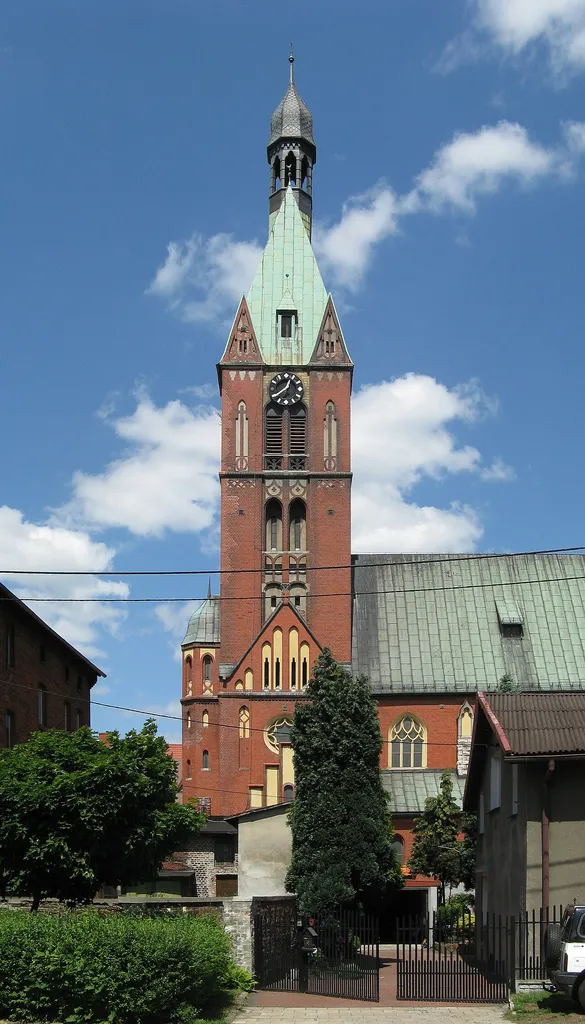 Sacred Heart church in Piekary Śląskie.