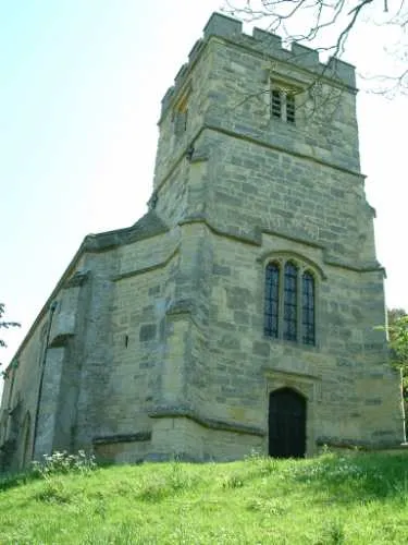 All Saints' parish church, Middle Claydon, Buckinghamshire, England, seen from the west