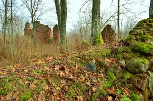 Augstroze Castle ruins