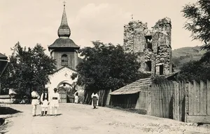 Ruins of the church in Rodna