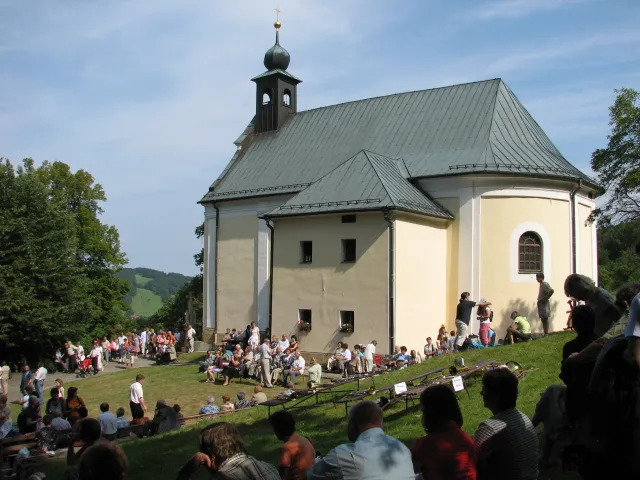 Poutní kostel Malenisko - autor Vojtěch Slovák