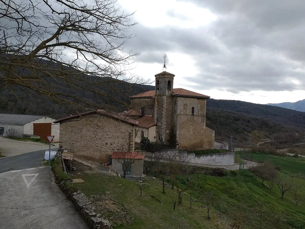 San Mames church, Oteo