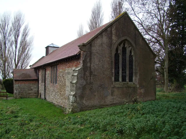 St Martin's parish church, Yapham, East Riding of Yorkshire, England, seen from the east.