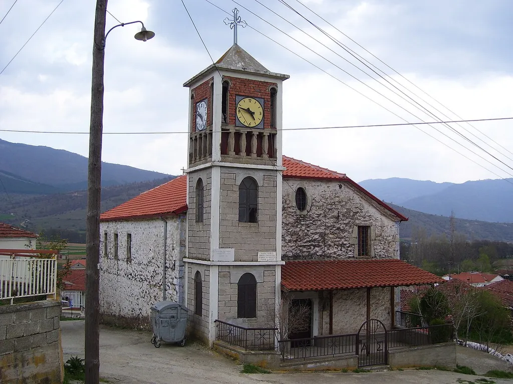 Church in the village of Melissotopos, Greece.