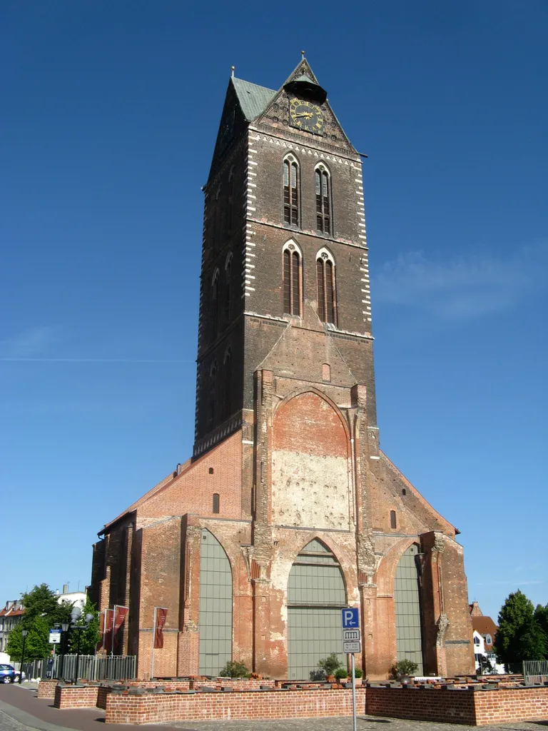Church St. Marien in Wismar, Mecklenburg-Vorpommern, Germany