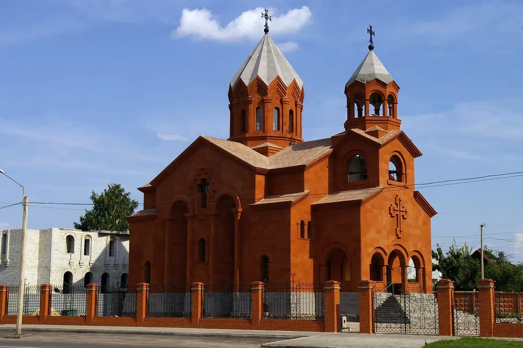 Armenian Church Surb Arutiun in Kharkov.