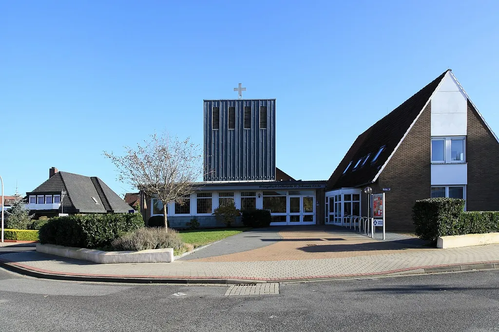 Evangelische St.-Johannis-Kirche, Werftstraße in Haren (Ems)