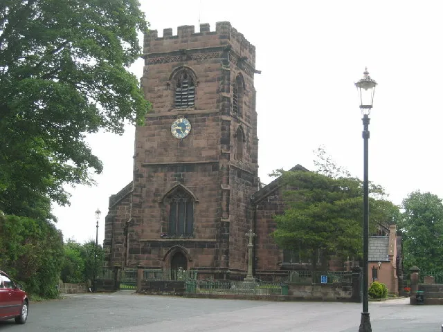 St Mary's Church, Weaverham Sandstone church with tower found in Weaverham