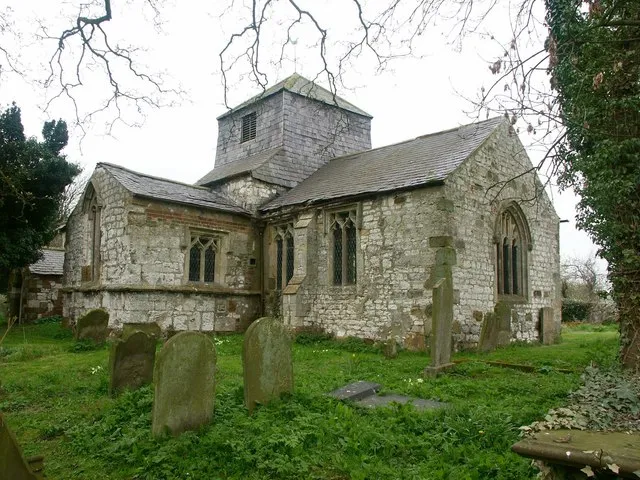 St Bartholomew, Covenham St Bartholomew Viewed from Birkett's Lane.