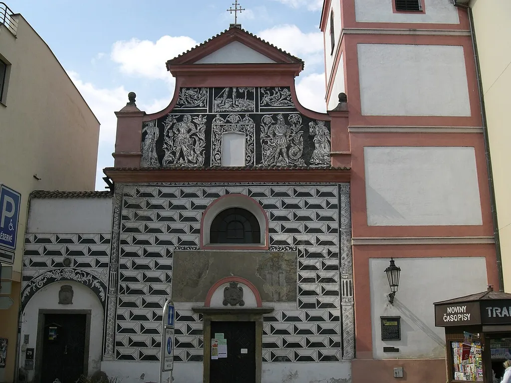 Church of Exaltation of the Holy Cross in Písek