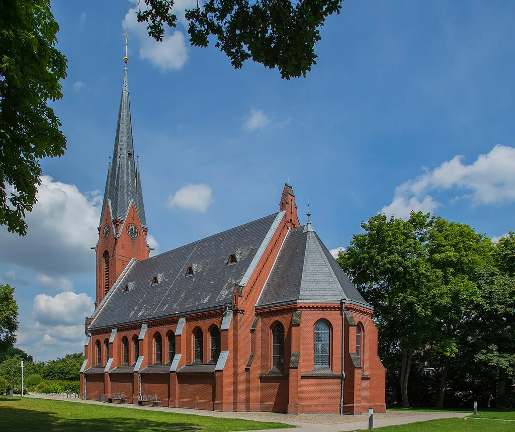 The Protestant Church of Stockelsdorf, Kreis Ostholstein, Schleswig-Holstein, Germany.