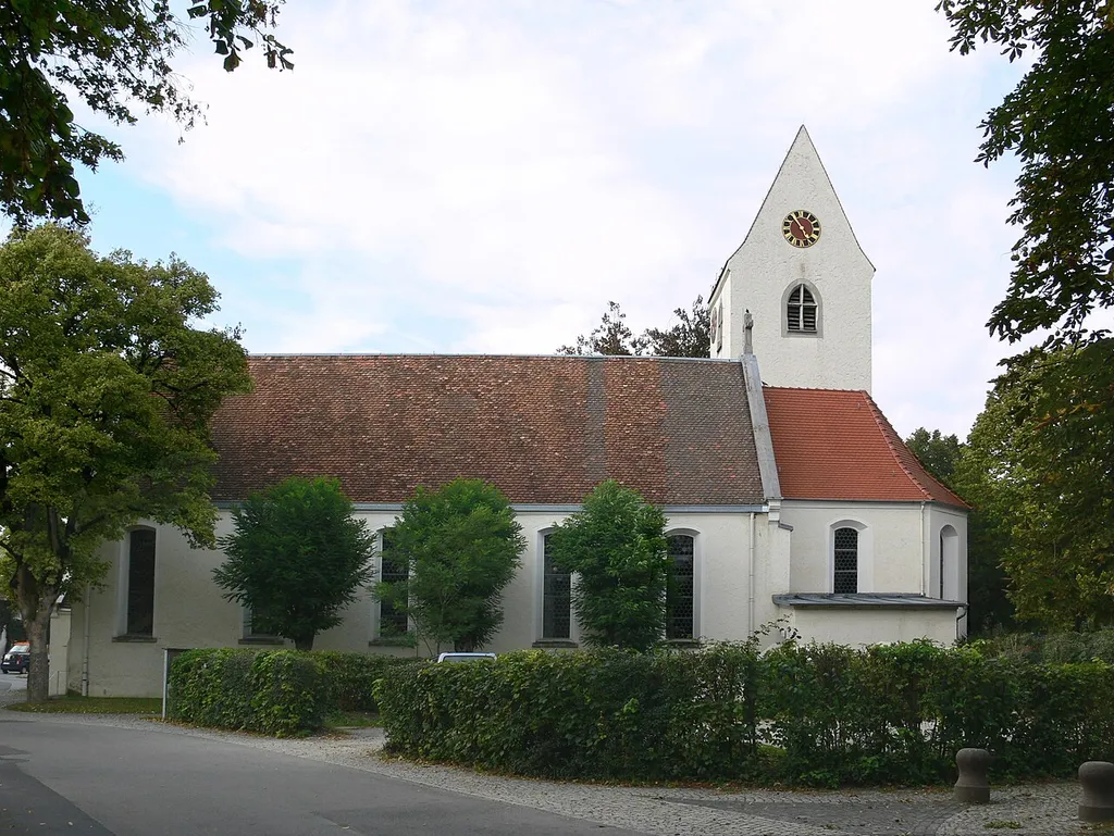 Pfarrkirche St. Simon und Judas, Zußdorf, Gemeinde Wilhelmsdorf, Landkreis Ravensburg, Baden-Württemberg