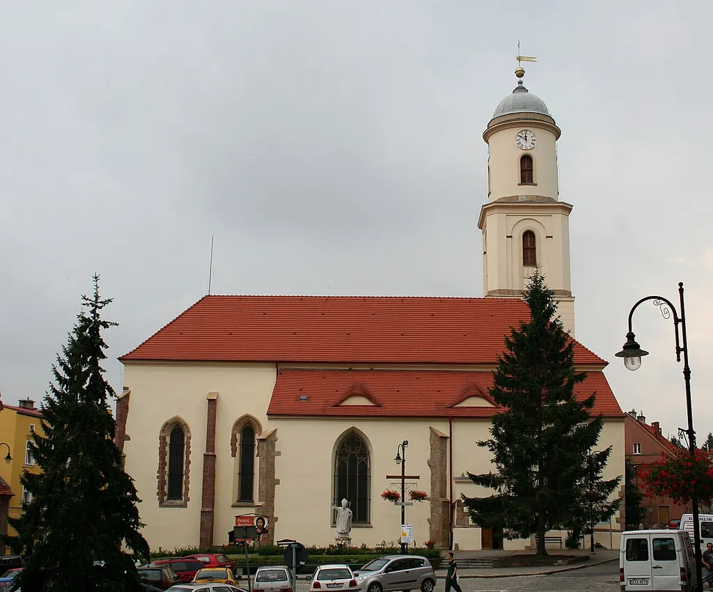 Bolków - rzymskokatolicki kościół parafialny p.w. św. Jadwigi, ok. 1300