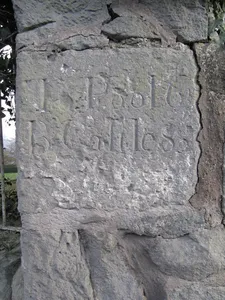 Milestone, St Michaels Church, Chirbury