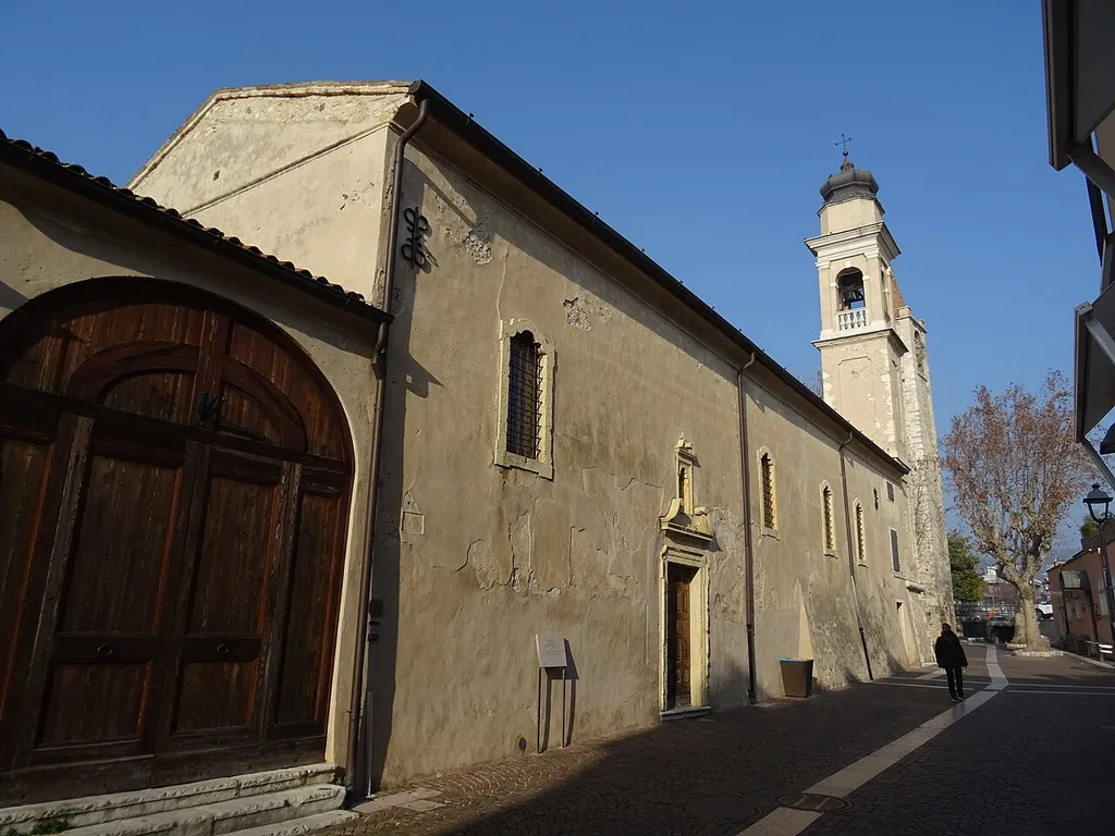 Bardolino (Veneto, Italy), Our Lady of Mercy former church, or chiesa della Disciplina
