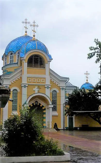 Orthodox cathedral of the Dormition of Our Lady in Makhachkala
