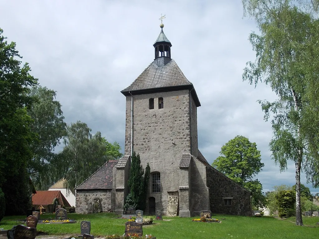Pehritzsch church (Jesewitz, Nordsachsen district, Saxony)