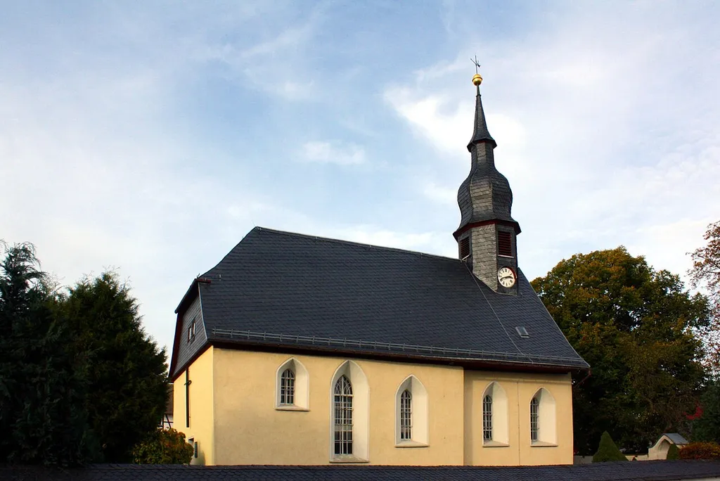 Church in Dittersdorf-Dragensdorf near Schleiz/Thuringia