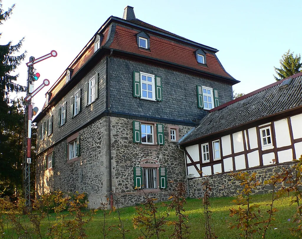 Herrenhaus anstelle der ehemaligen Hofburg in Alten-Buseck ist eine Ortschaft der Gemeinde Buseck im Landkreis Gießen im Bundesland Hessen, Deutschland