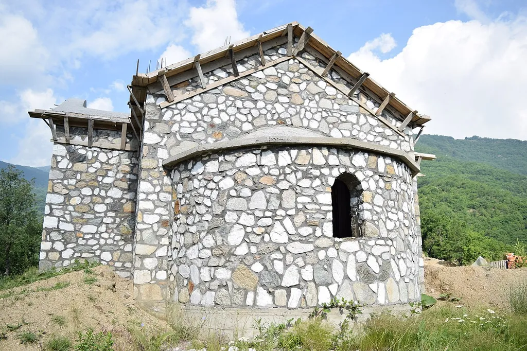 View of the St. Petka Church in the village Nežilovo