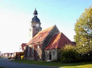 Kirche mit Ausstattung und Einfriedung Breite Straße -