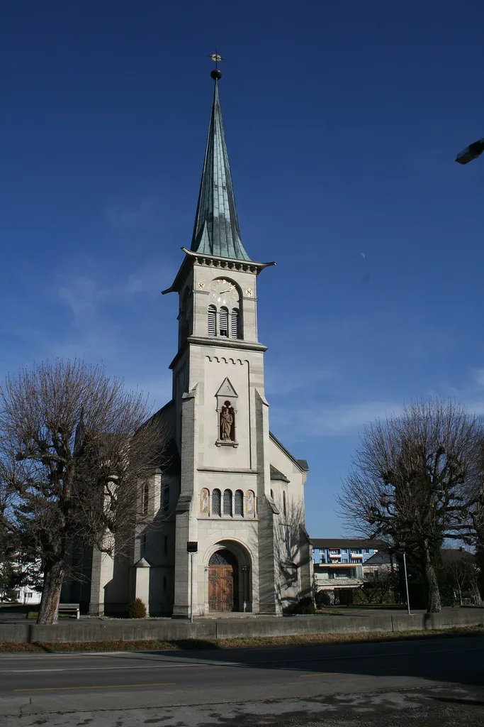 The rom.-cath. church of Neuenhof AG, Switzerland